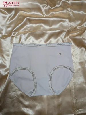 High-Waist Check Print Panty