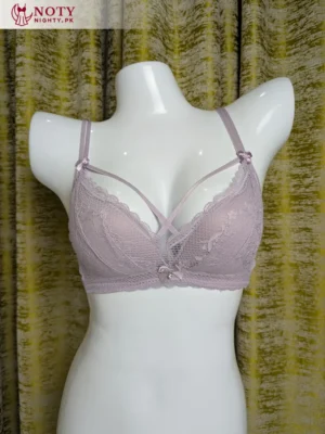 Lightly Padded Lace Push-Up Bra